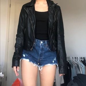 Hollister Leather Jacket